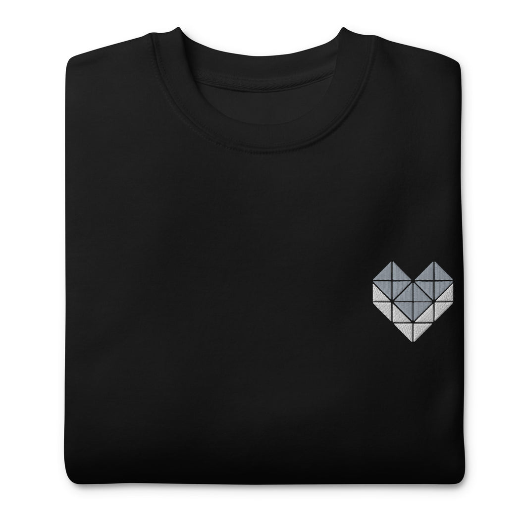 Zeta Unisex Sweatshirt (Black)