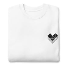 Load image into Gallery viewer, Zeta Unisex Sweatshirt (White)
